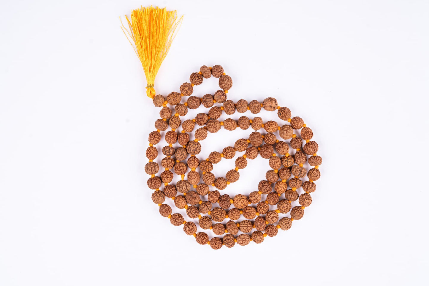 108 Beads 5 Face Certified Rudraksha Mala