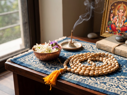 Tulsi Holy Basil 108 Beads Jaap Mala