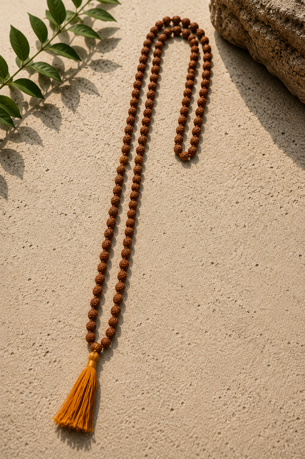 Rudraksha Japastra worn view